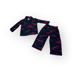 Gymboree Retro Aviation Fleece Pajamas